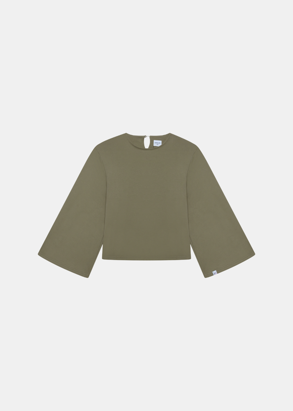 FLARED BLOUSE