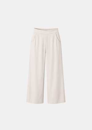 Cotton Linen Trouser - Cream