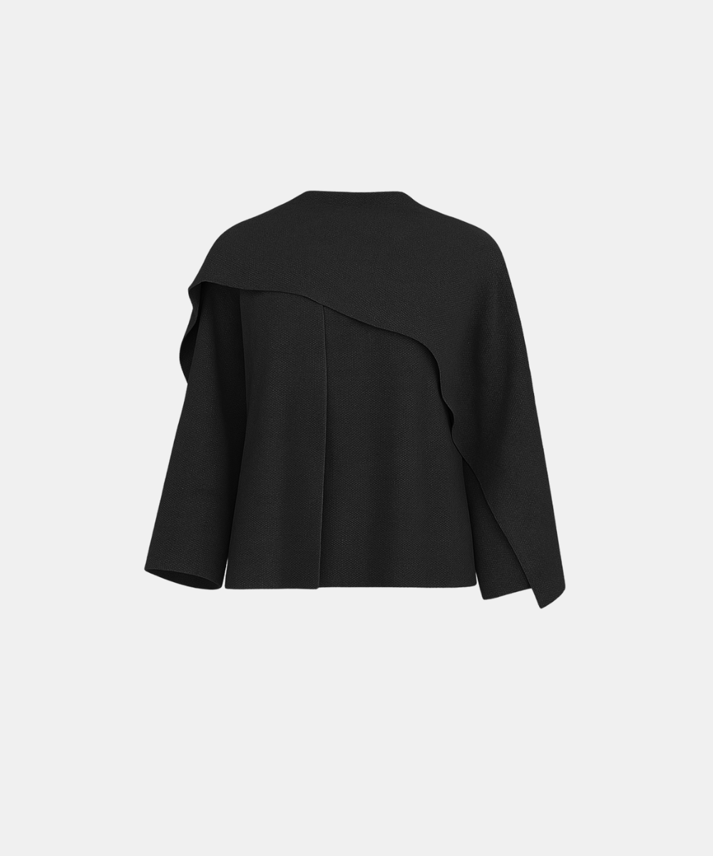 Knitted Cape Jacket