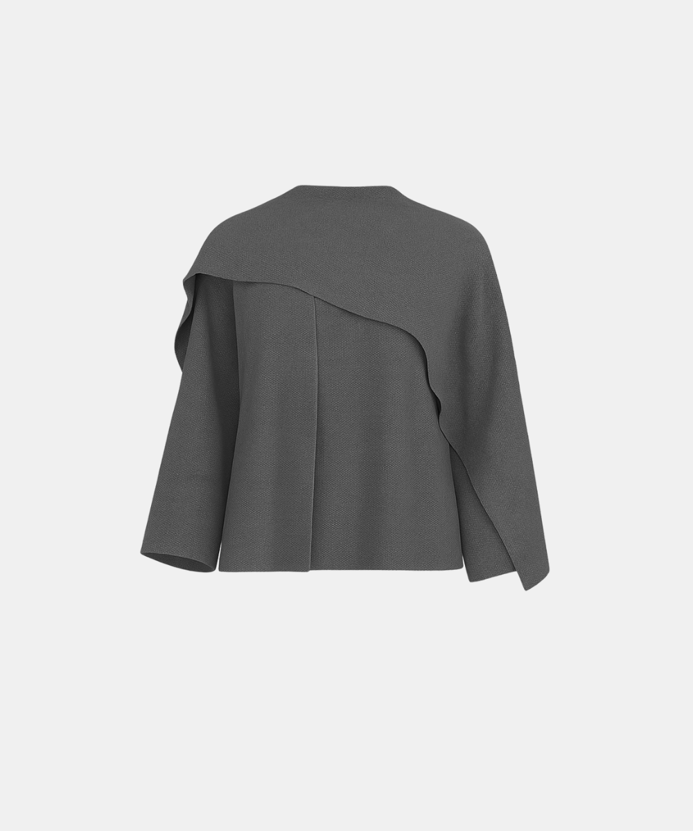 Knitted Cape Jacket