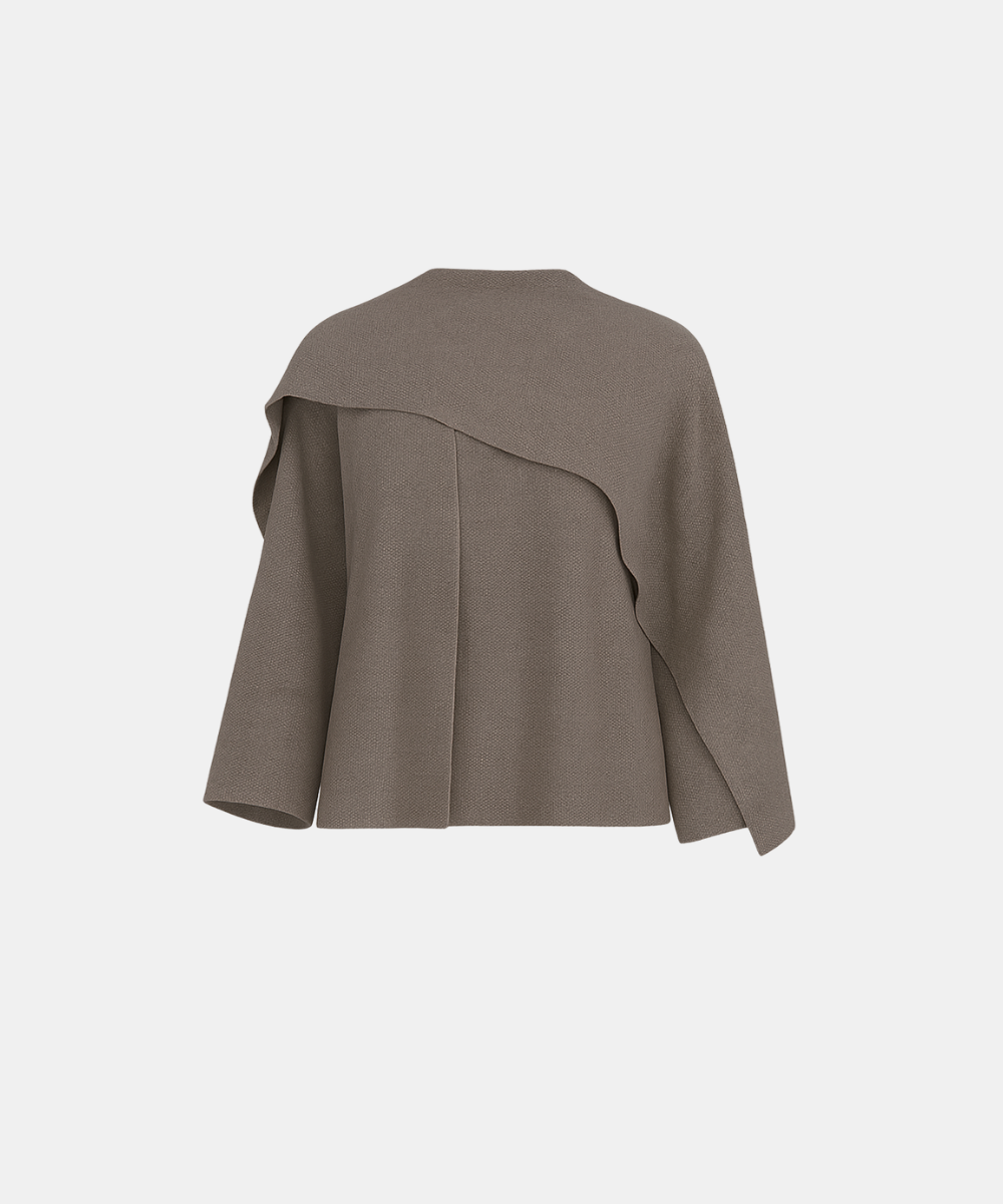 Knitted Cape Jacket