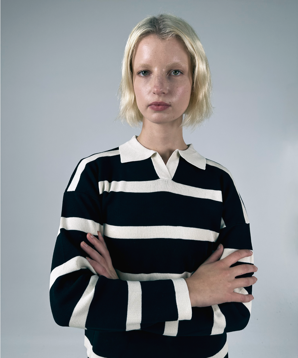 Polo Stripe Two Piece