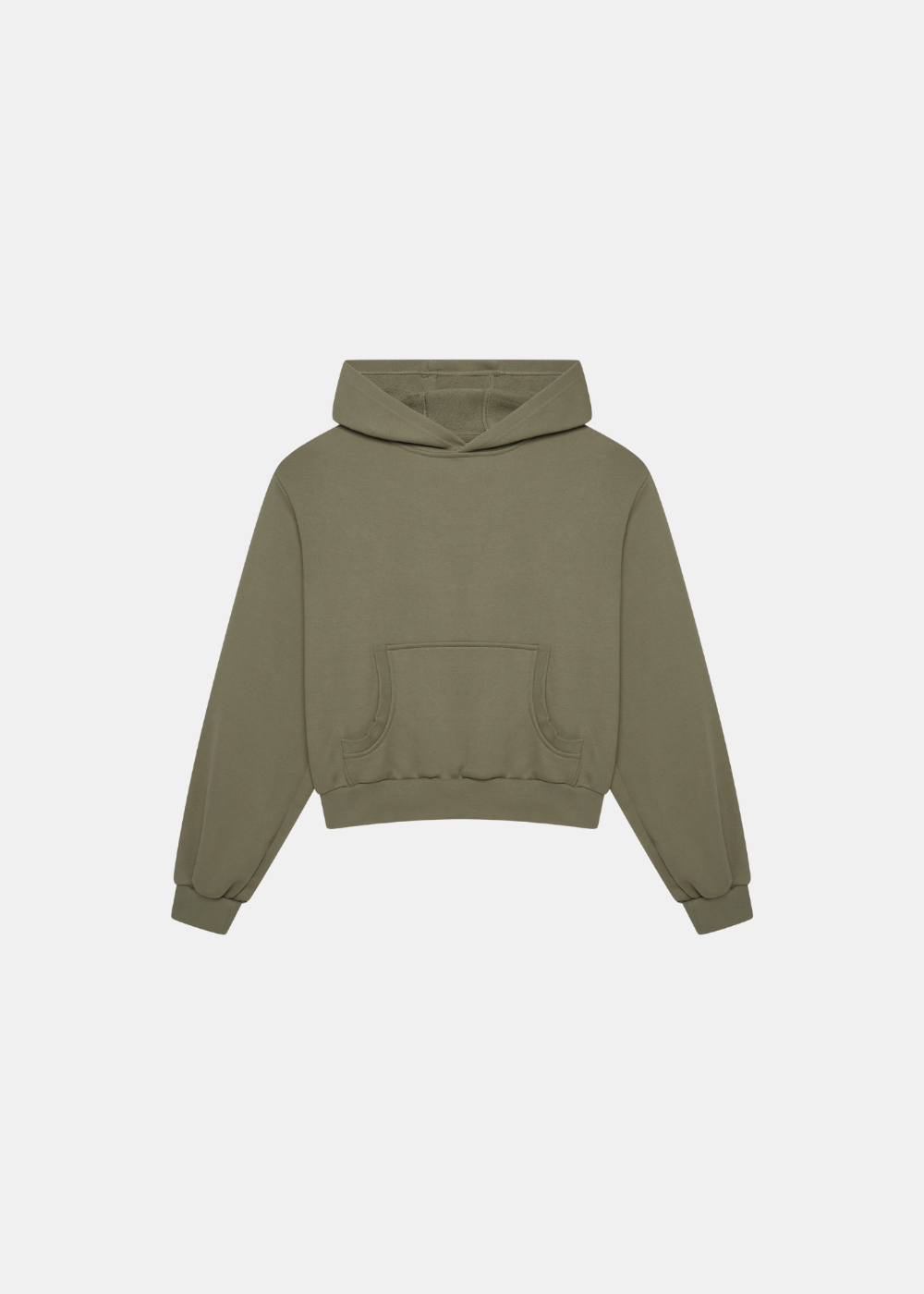 olive — pullover front