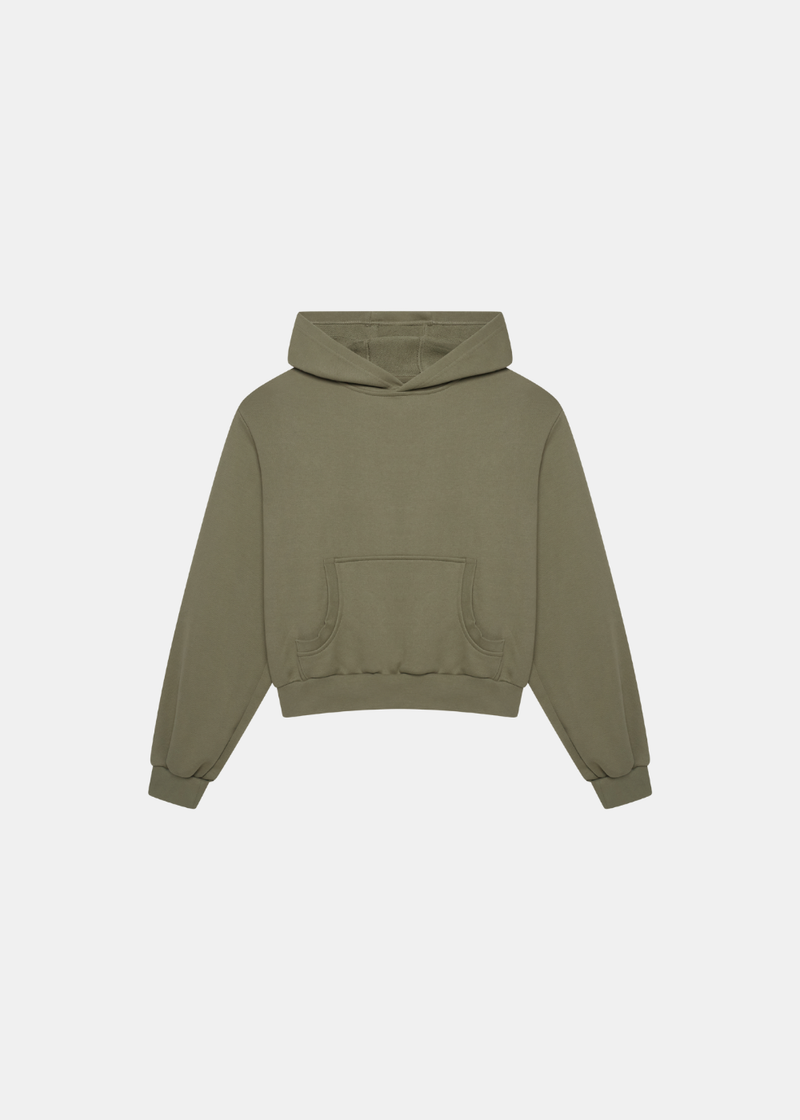olive — pullover front