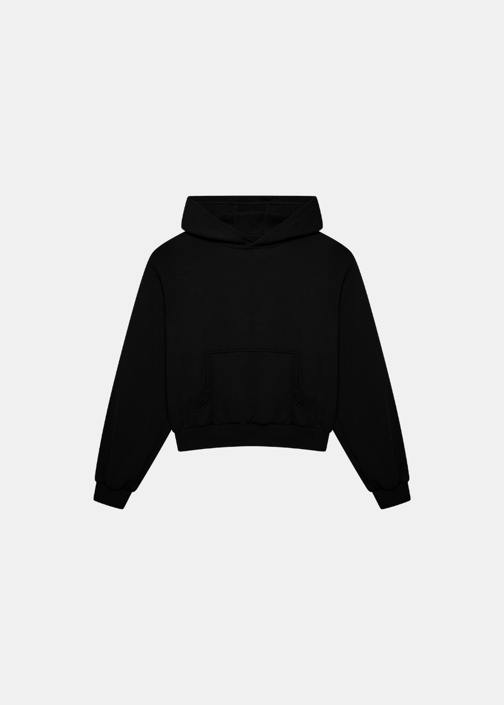 black — pullover front
