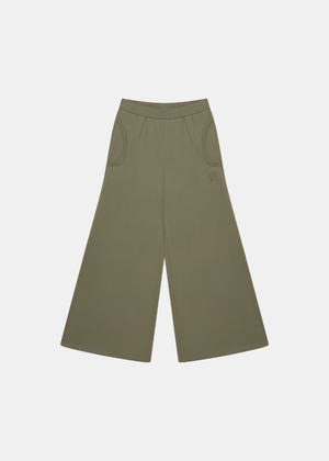 FLARED TROUSER - Olive / S