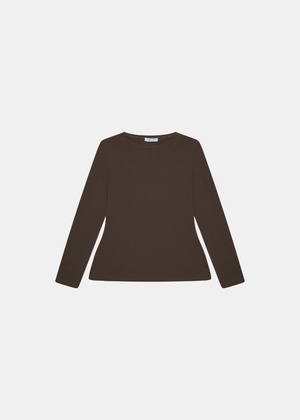 HAUT COUCHE DE BASE - Chocolate / S