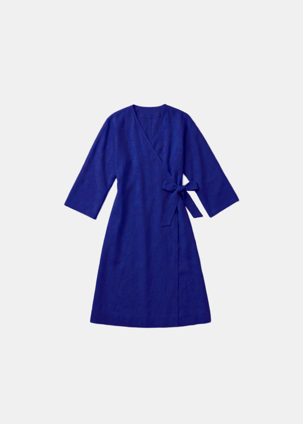 Long Sleeve Wrap Dress