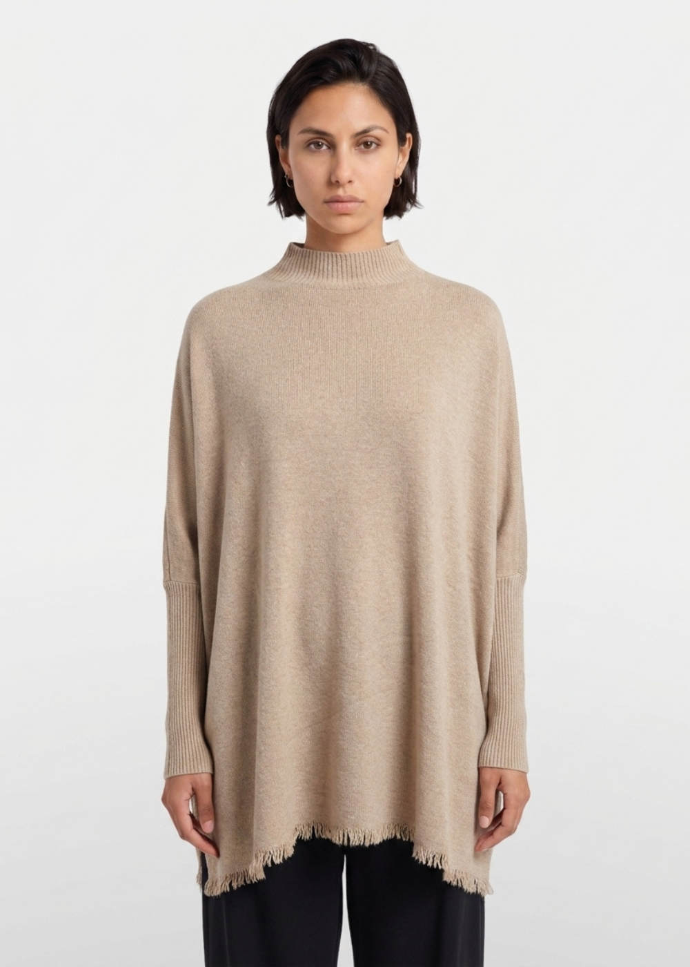 Premium Fine Knit Jumper Dark Beige
