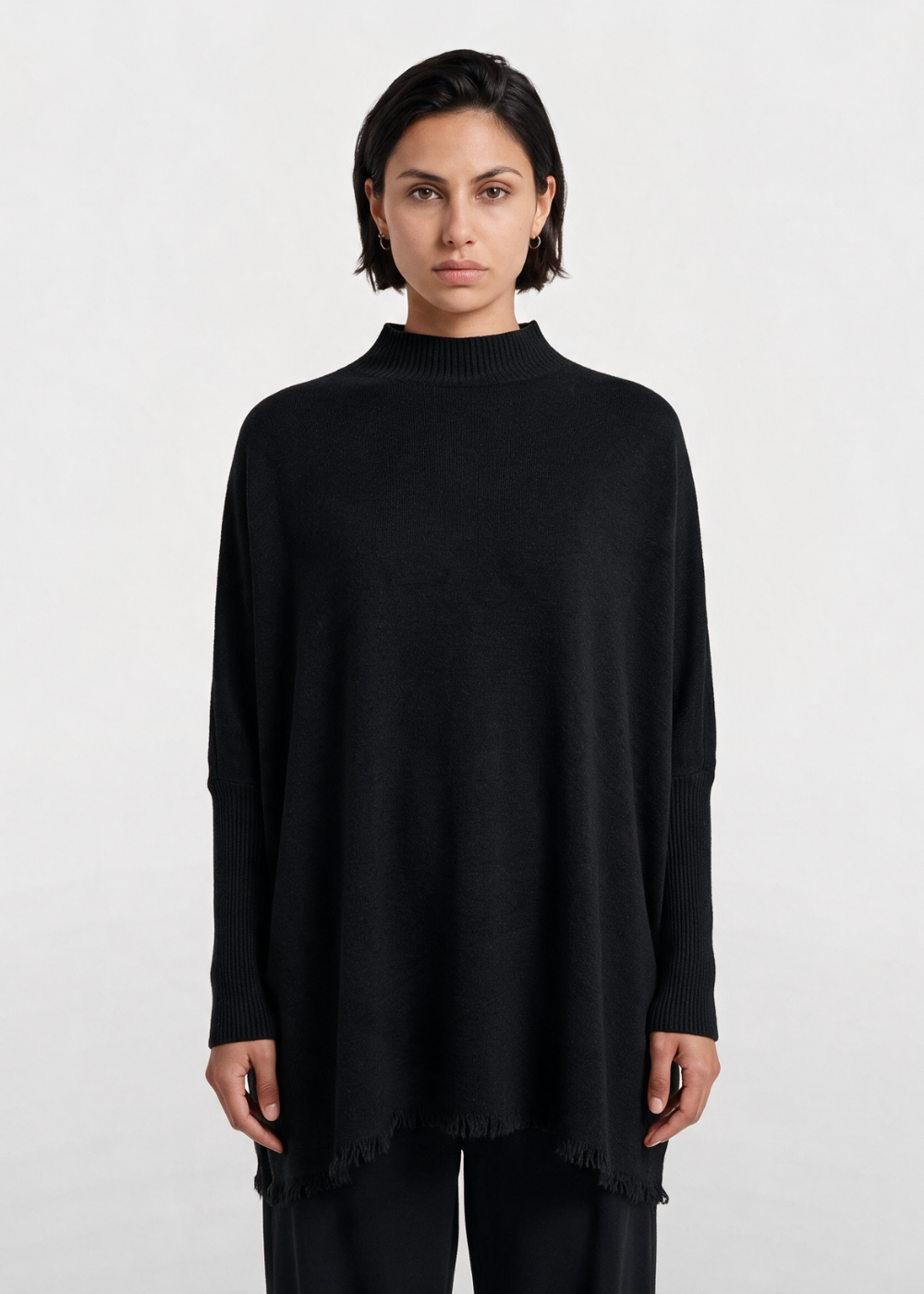 Premium Fine Knit Jumper Black