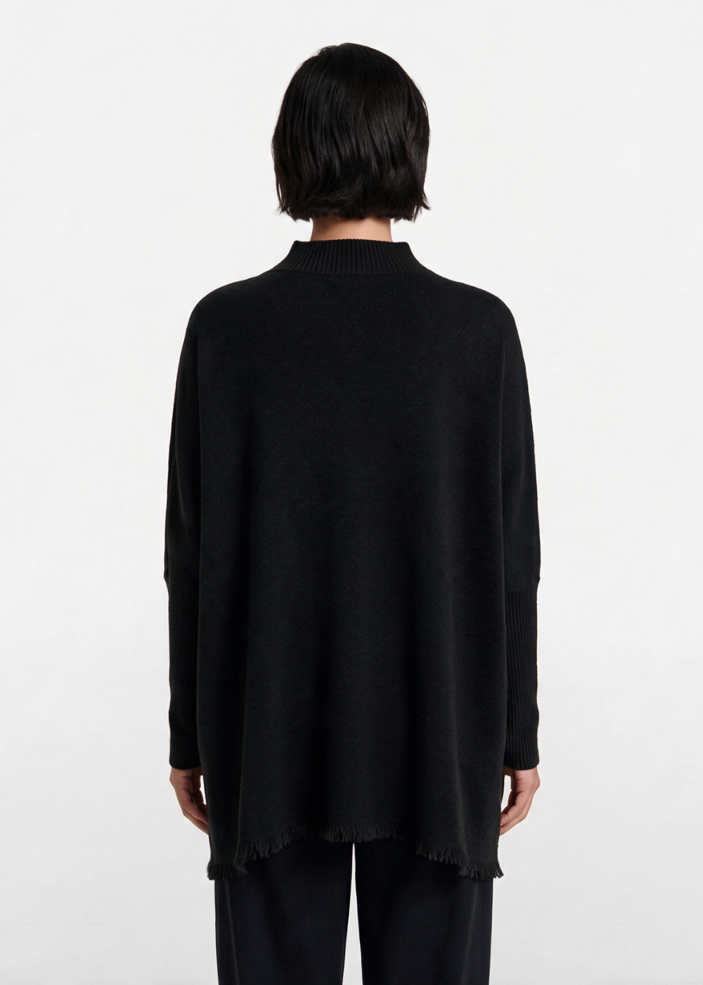 Premium Fine Knit Jumper Black