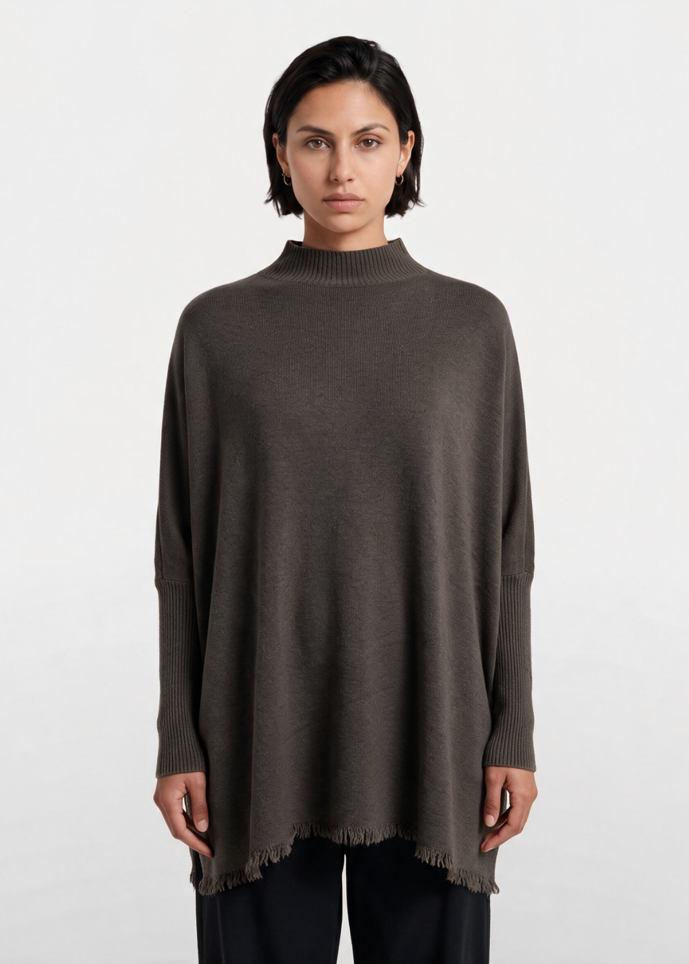 Premium Fine Knit Jumper Taupe