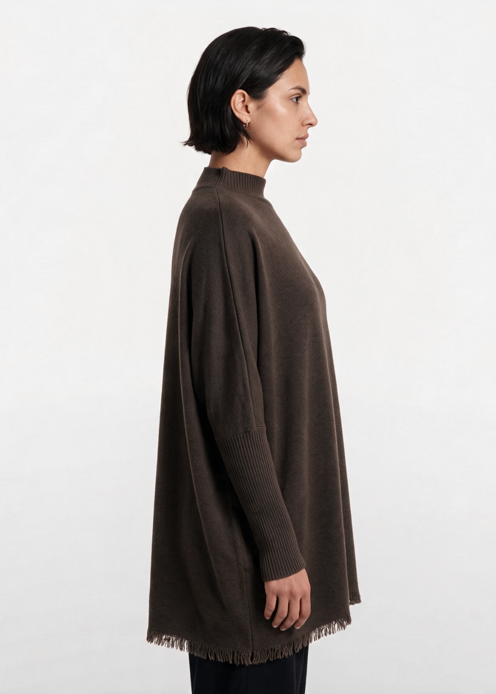 Premium Fine Knit Jumper Taupe
