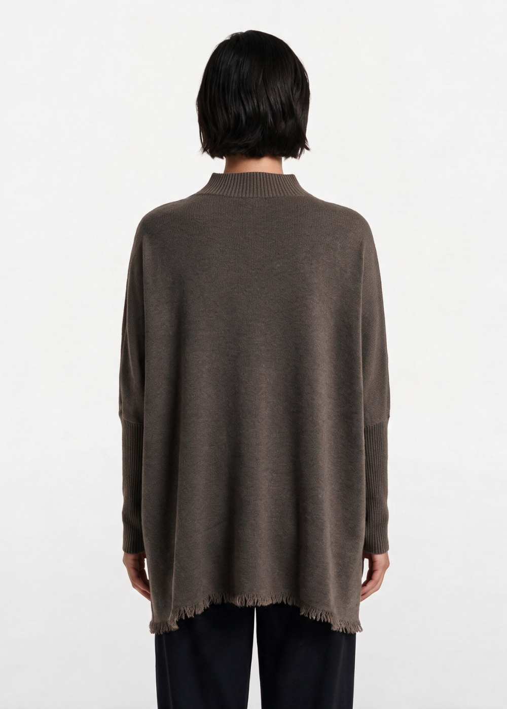 Premium Fine Knit Jumper Taupe