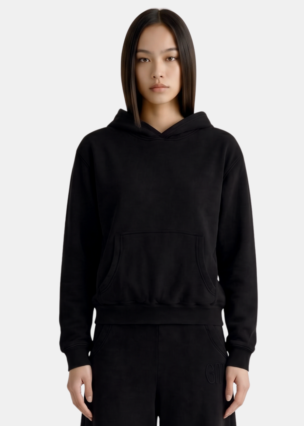 black — model wearing pullover