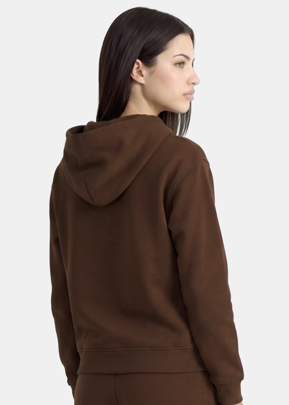 chocolate — model wearing pullover