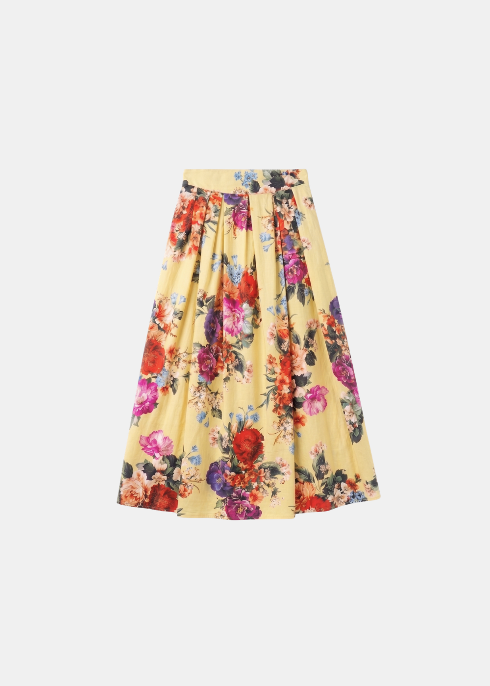 Floral Print Maxi Skirt