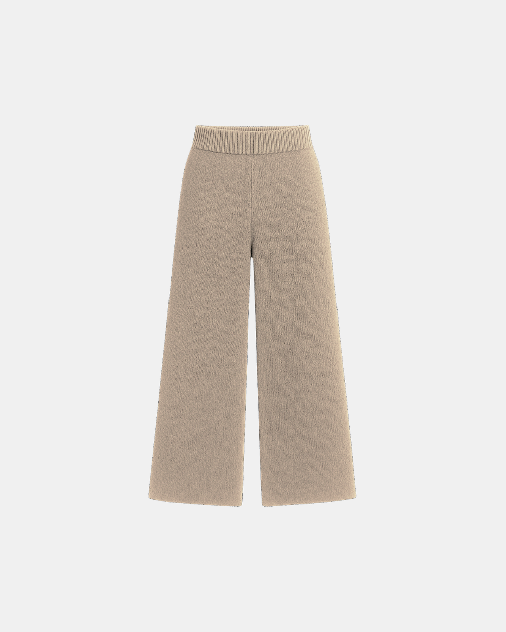Basic Knitted Trouser Mocha