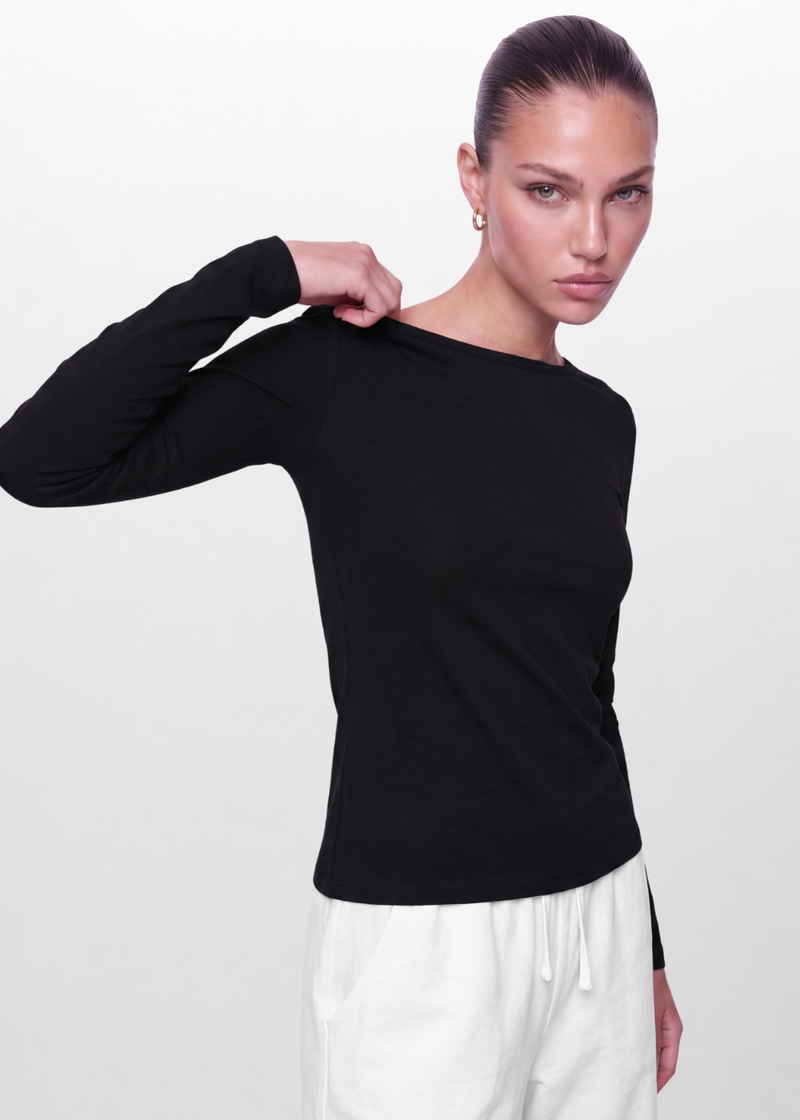 Base Layer Top Black
