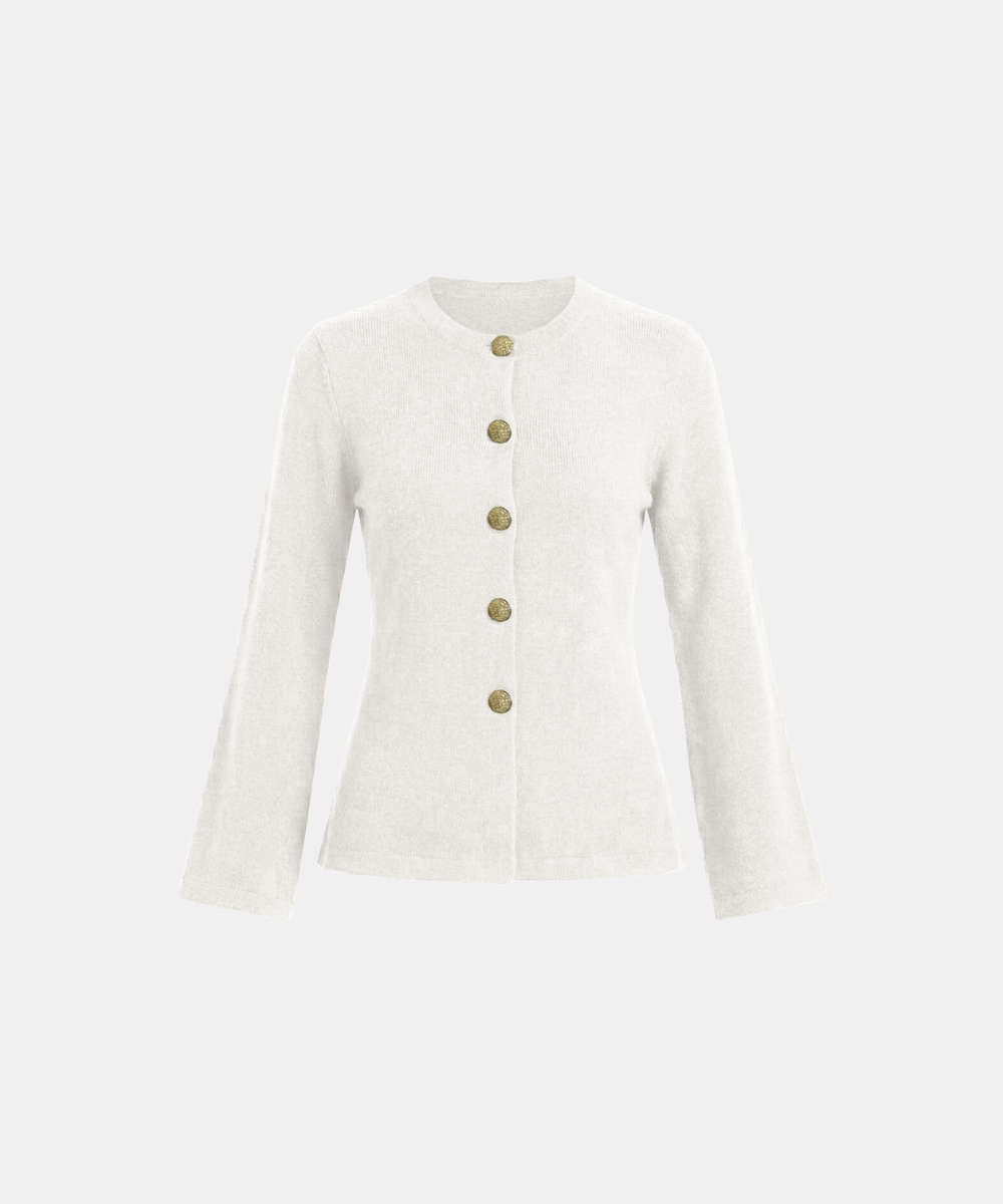 Gold Button Cardigan