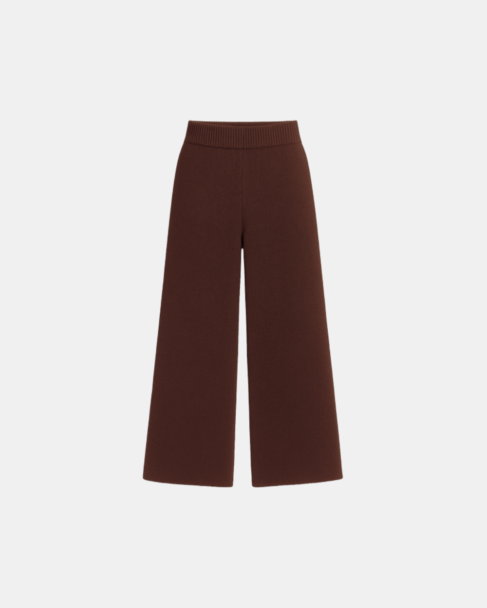 Basic Knitted Trouser Chocolate