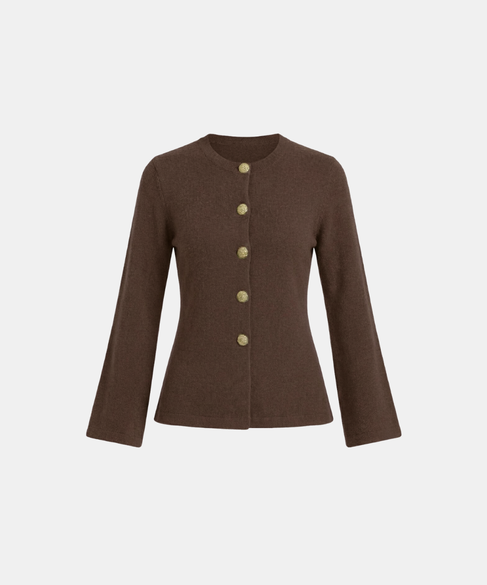 Gold Button Cardigan