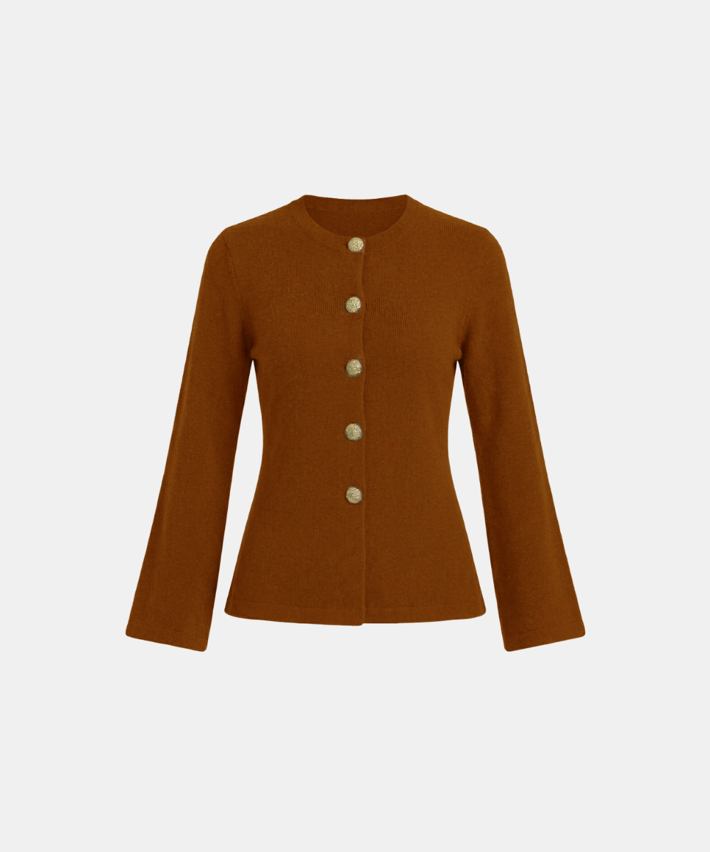 Gold Button Cardigan