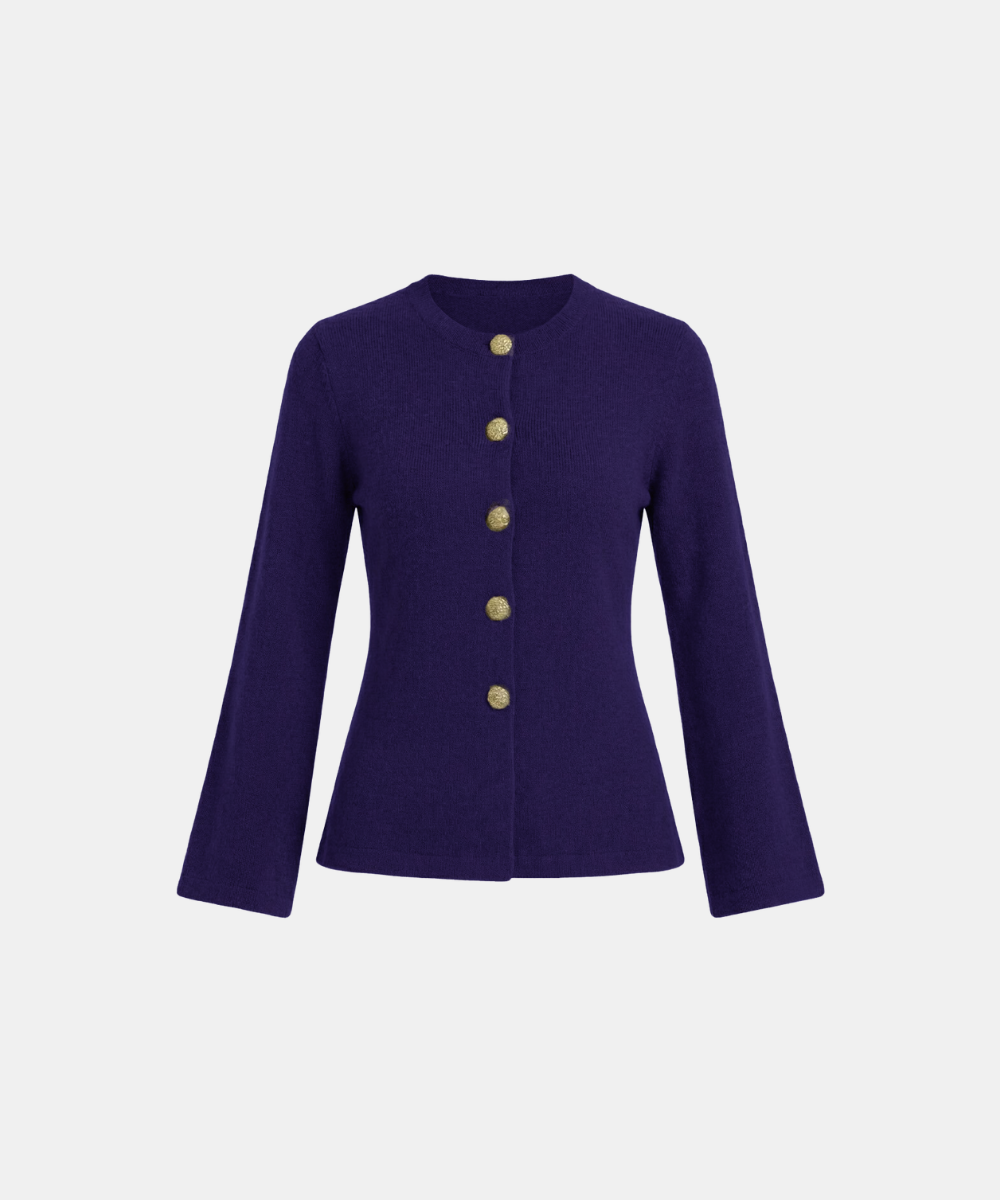 Gold Button Cardigan