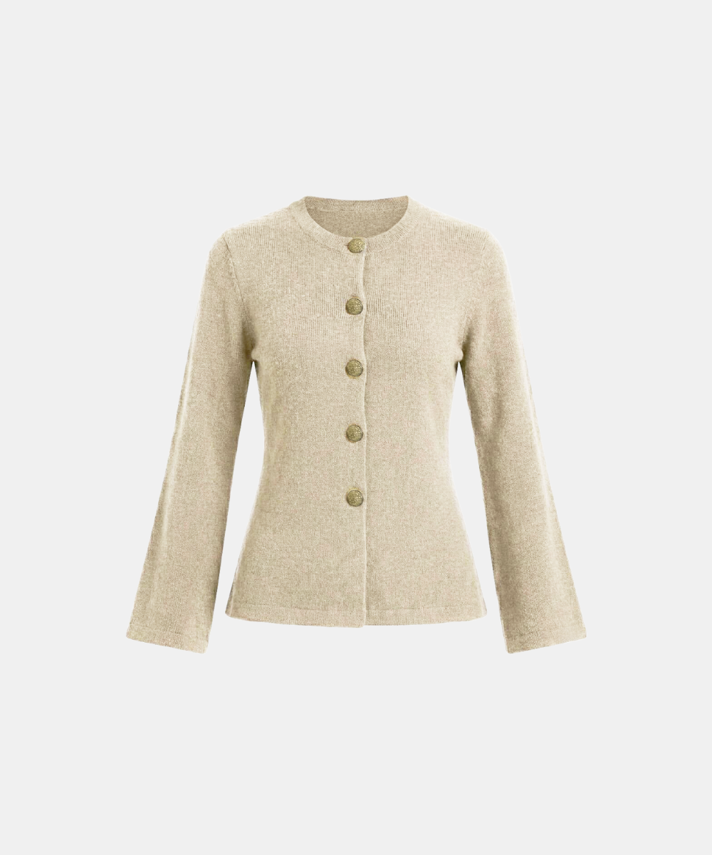 Gold Button Cardigan