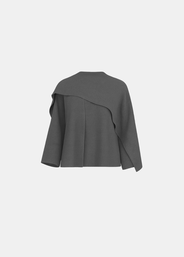 Knitted Cape Jacket