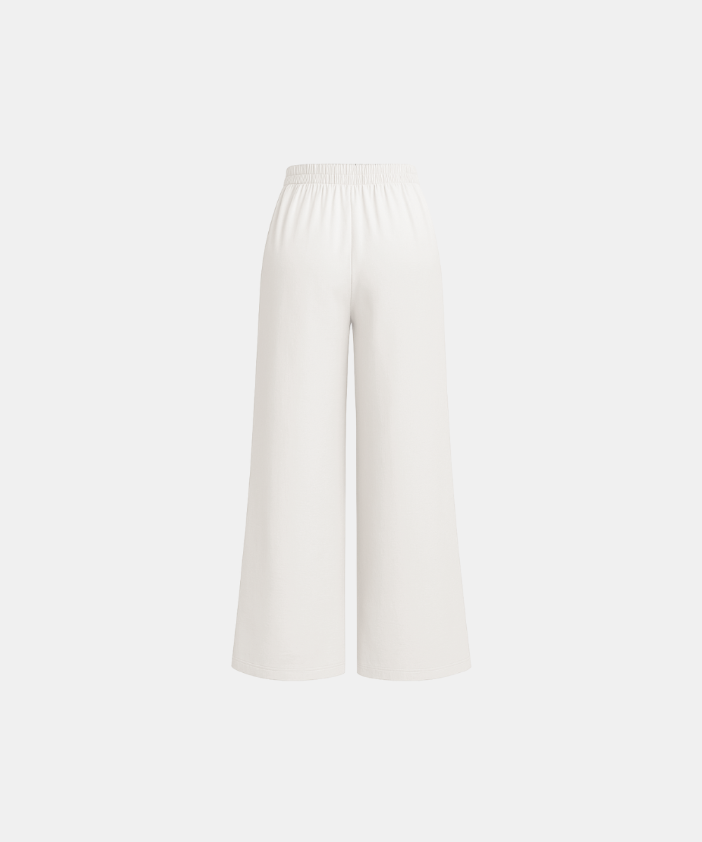 Linen Trousers - White