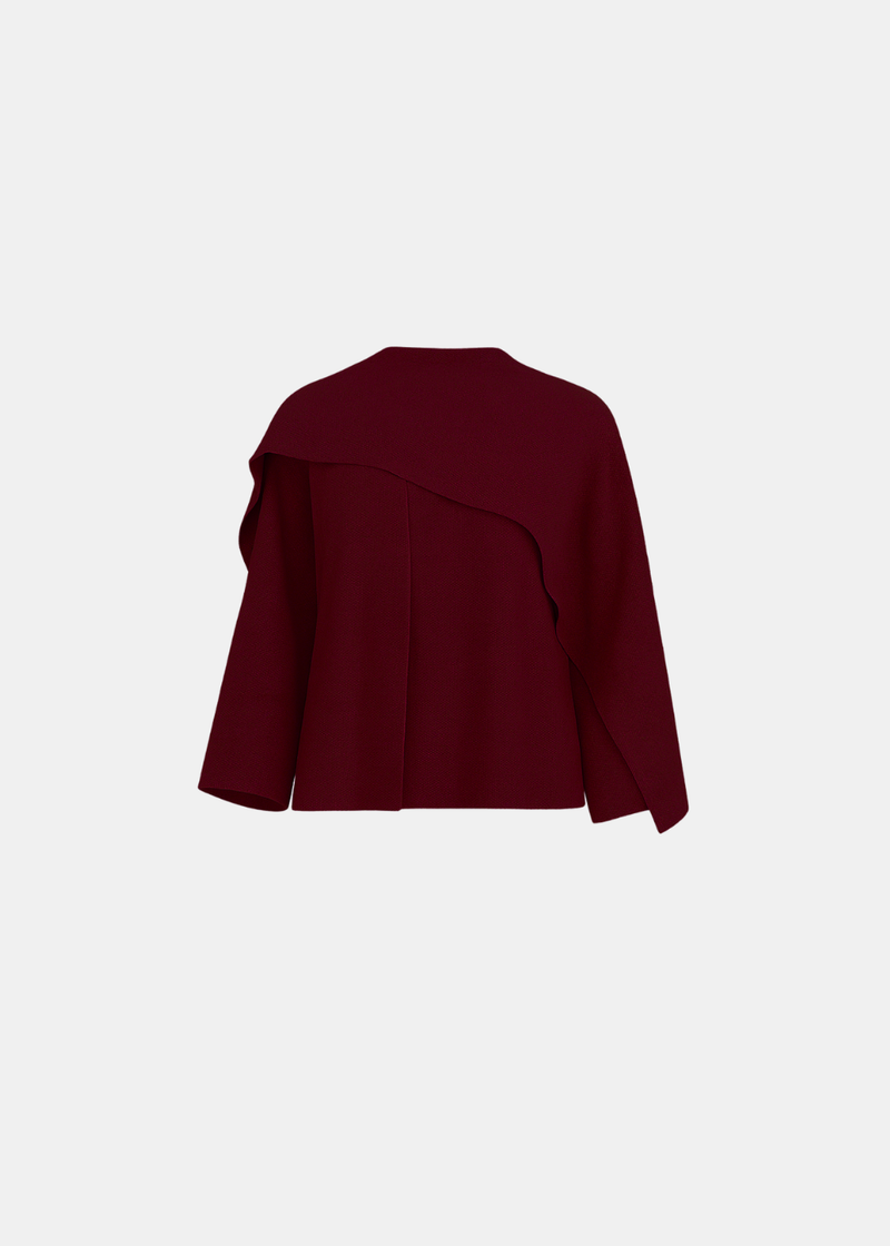 Knitted Cape Jacket