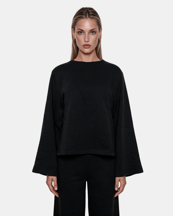FLARED BLOUSE