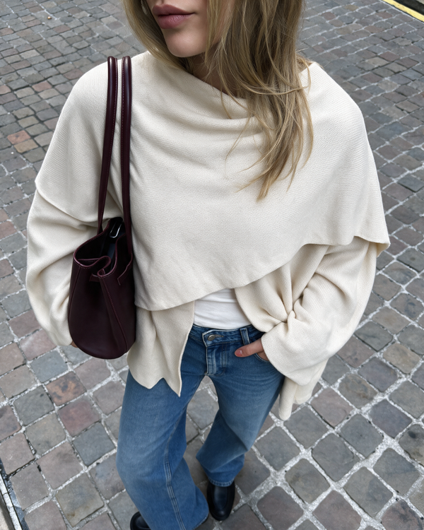 Knitted Cape Jacket