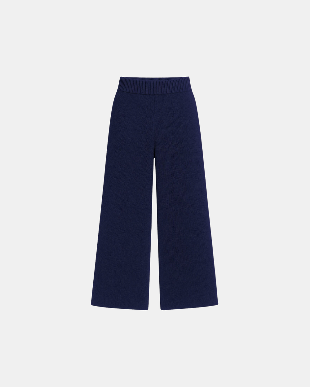 Basic Knitted Trouser Navy