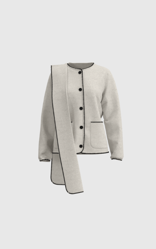 Stitched Coatigan