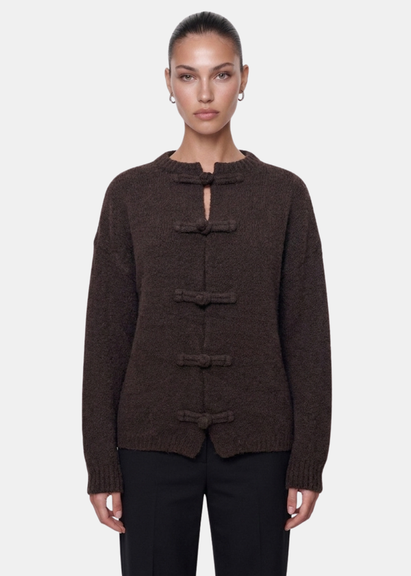 Toggle Knit Cardigan