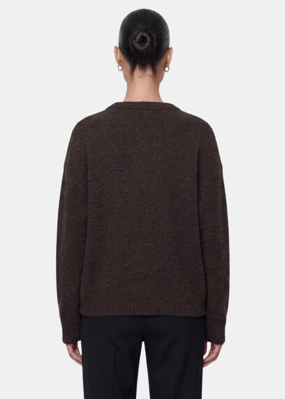 Toggle Knit Cardigan Chocolate