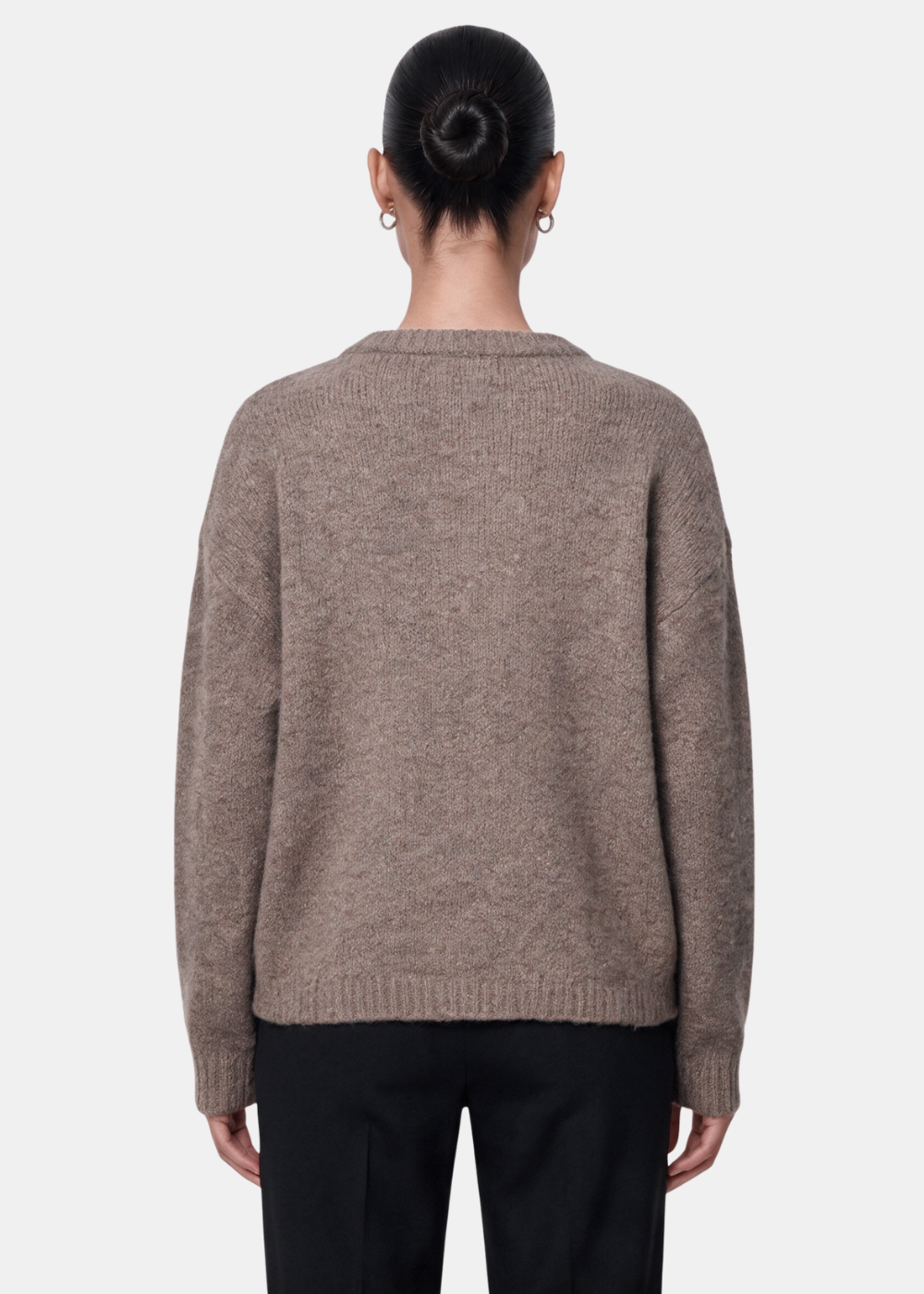 Toggle Knit Cardigan Taupe