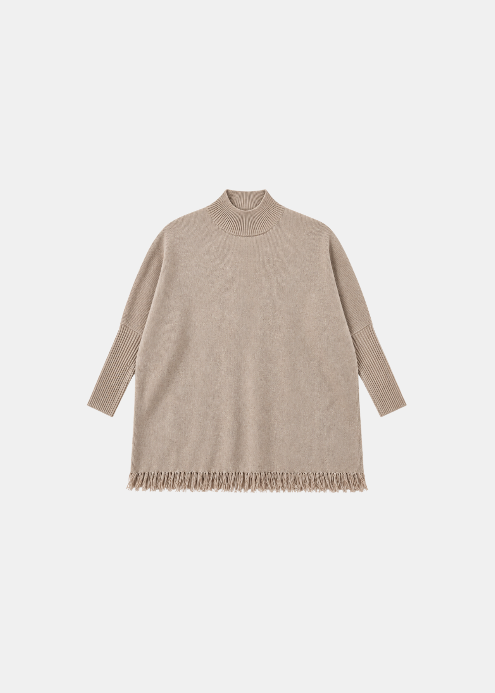 Premium Fine Knit Jumper Dark Beige