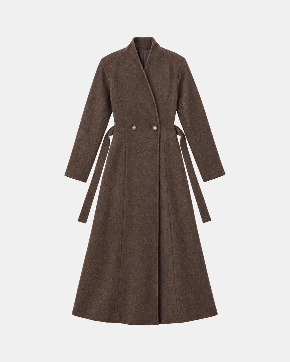 Belted Trench Coat Chocolate