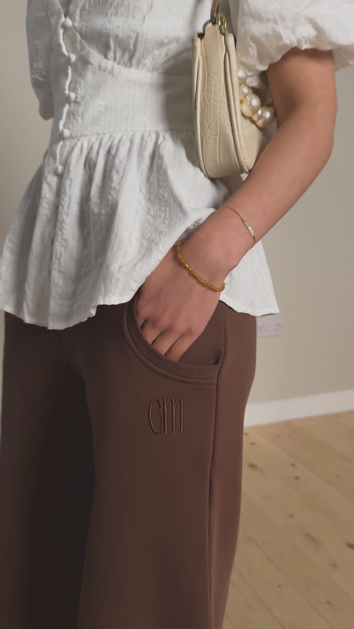 FLARED TROUSER worn — editorial